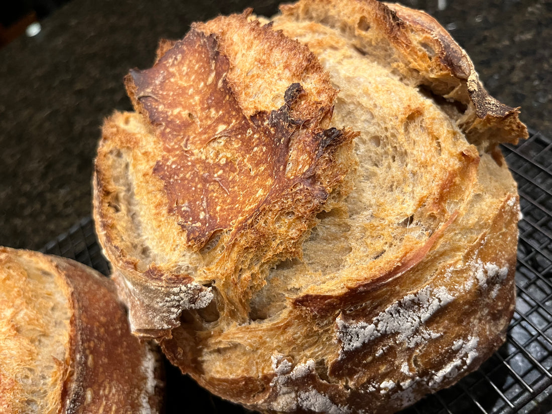 No-fuss Sourdough Boule
