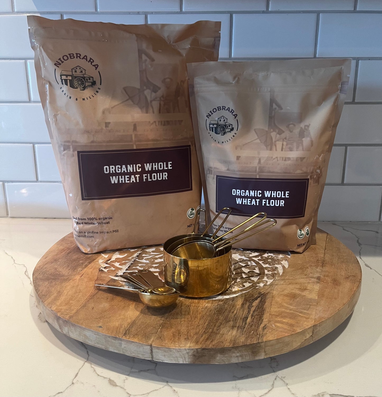 100% Organic Whole Wheat Flour