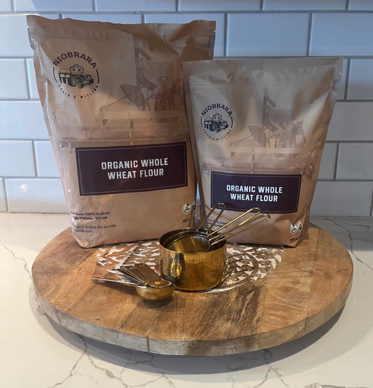 100% Organic Whole Wheat Flour
