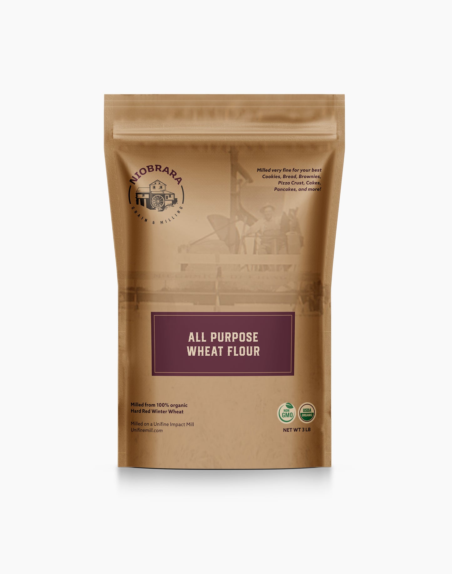 100% Organic All Purpose Wheat Flour