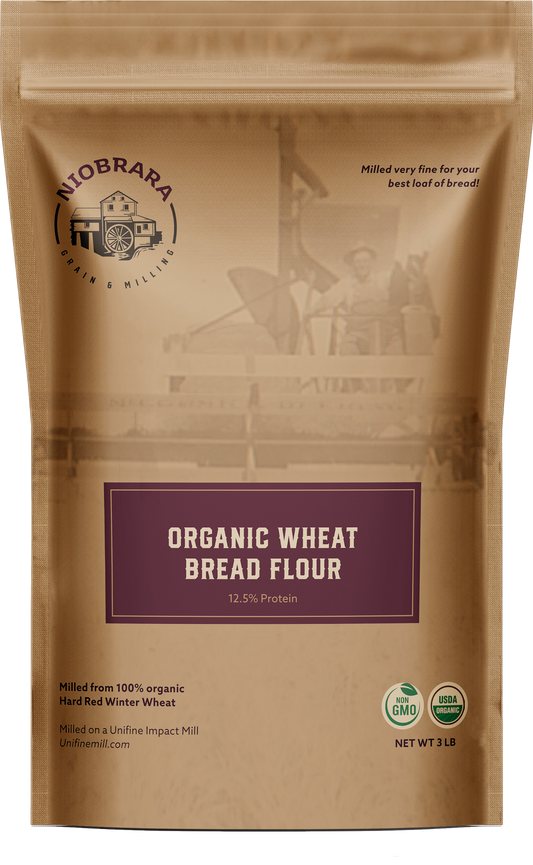 100% Organic Wheat Bread Flour